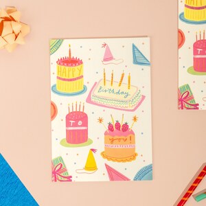 Birthday Cakes Card