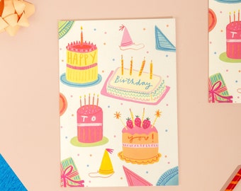 Birthday Cakes Card