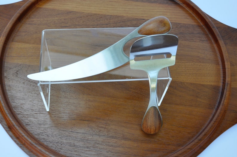 Dansk International Cheese Knife and Slicer Set Denmark Etsy