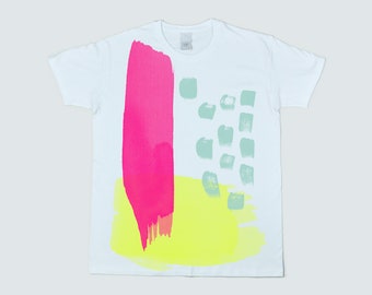 thumbnail image 2 of Showtime Hydraulics Vintage Screen Printed T-Shirt – Men's XL, 100% Cotton, White 2 of 6