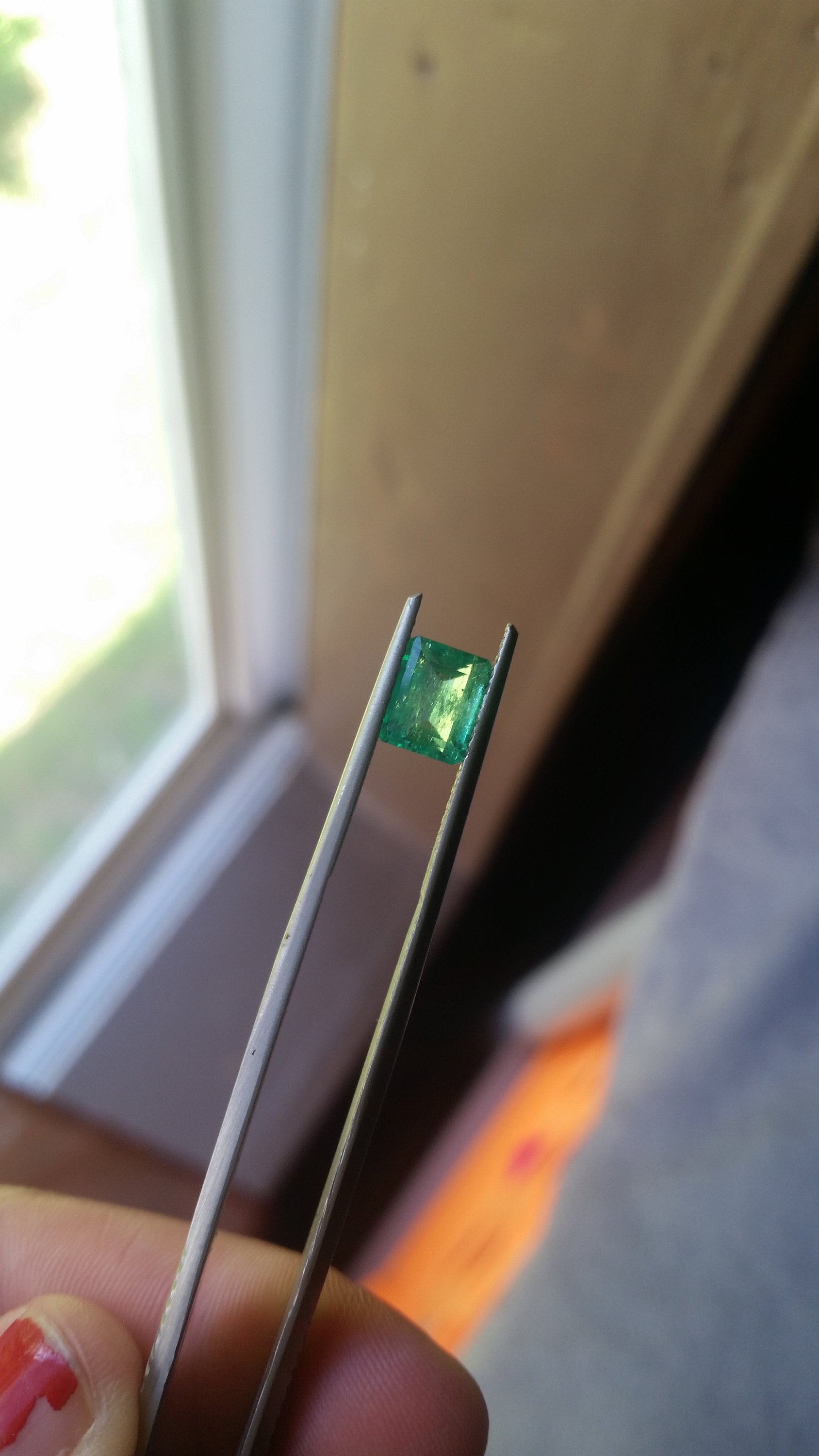 1.50 CT 天然エメラルド - Etsy 日本