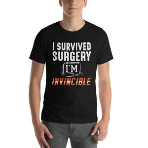 Funny Surgery Shirt Post Recovery Get Well Soon Basket