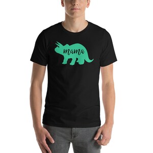 Mama Dinosaur Design Premium Shirt Great Gift for Mom