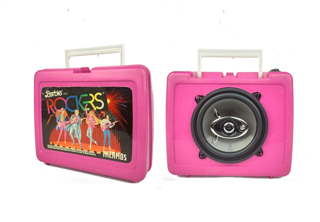 Barbie Bluetooth Boombox Speaker Lunchbox - Etsy