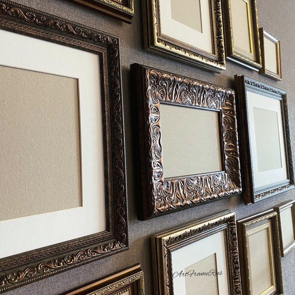 GALLERY WALL Wall Art Decor Set of 13 Frames Vintage Frames | Etsy