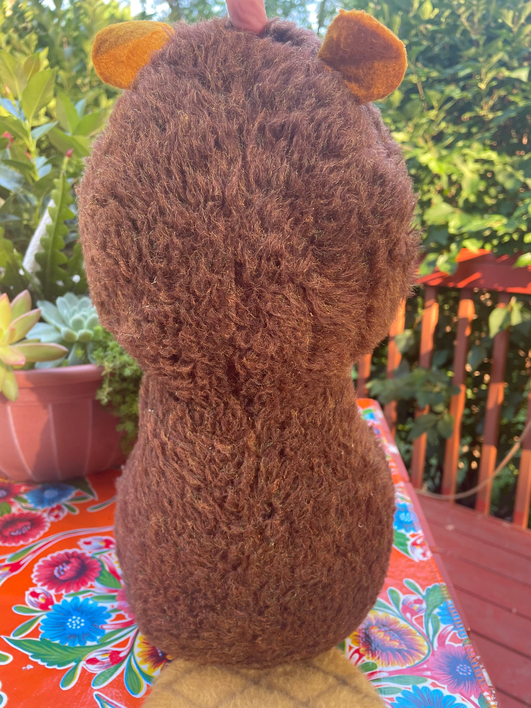 Vintage Stuffed Gopher. Made by Animal Fair. Etsy