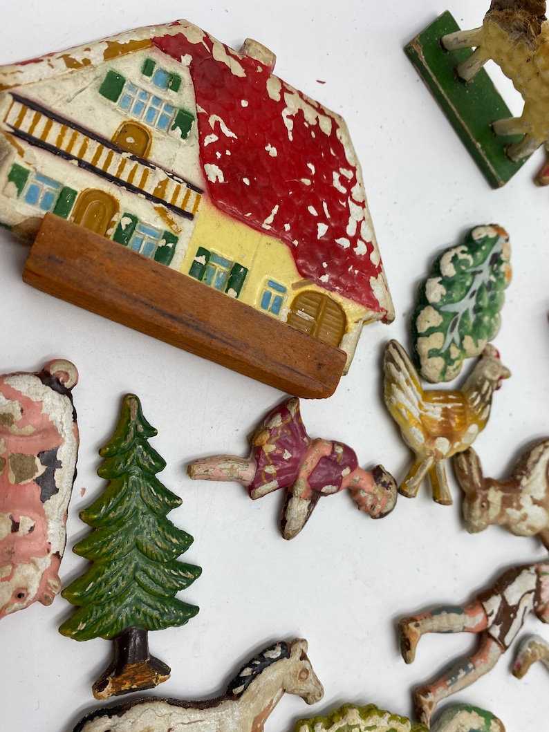 farm life Wooden figurines