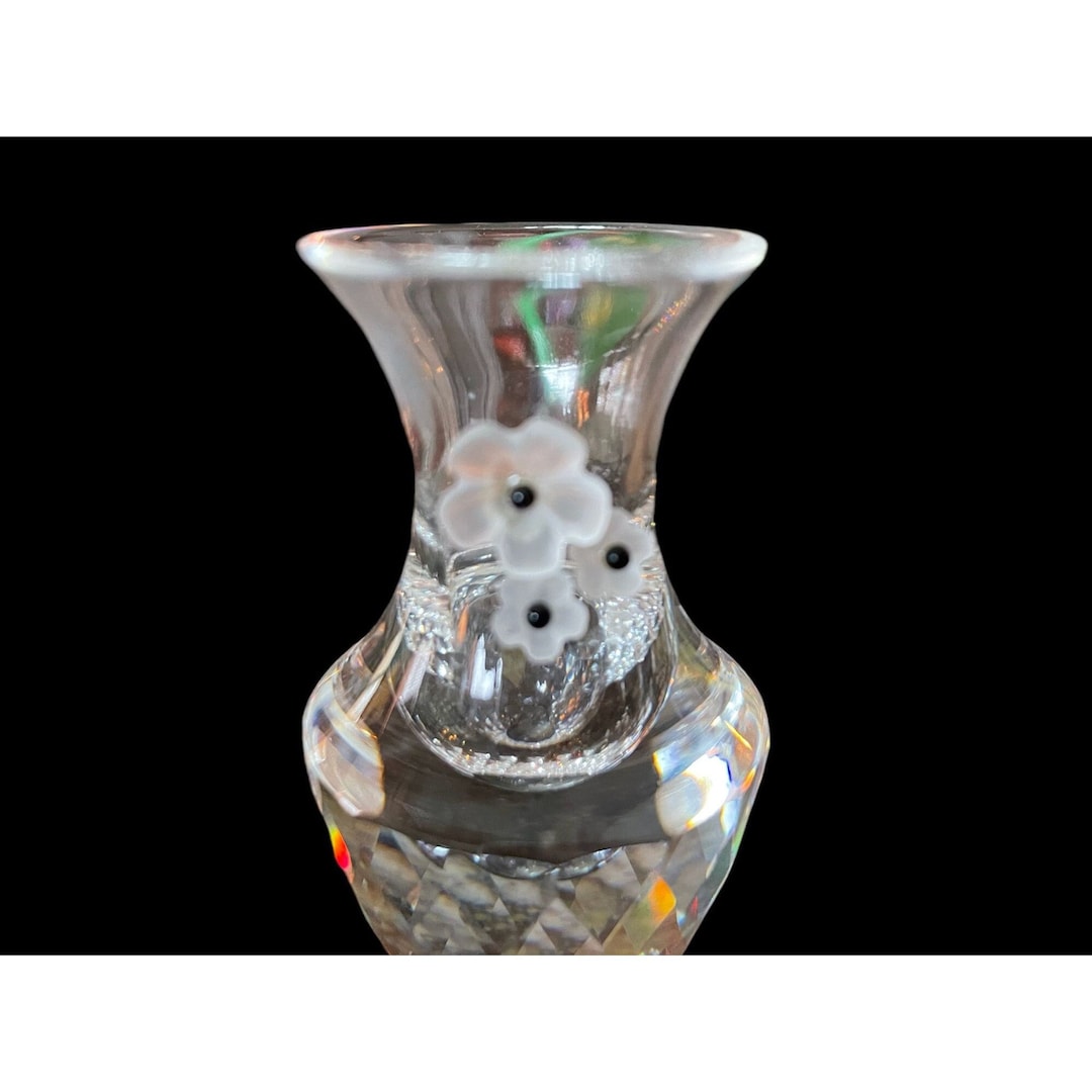 SWAROVSKI Crystal Vase Mini Flower Bud Vase. Etsy