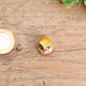 Figuras de búho de cerámica pintadas a mano: pequeños adornos de animales, set coleccionable imagen 8