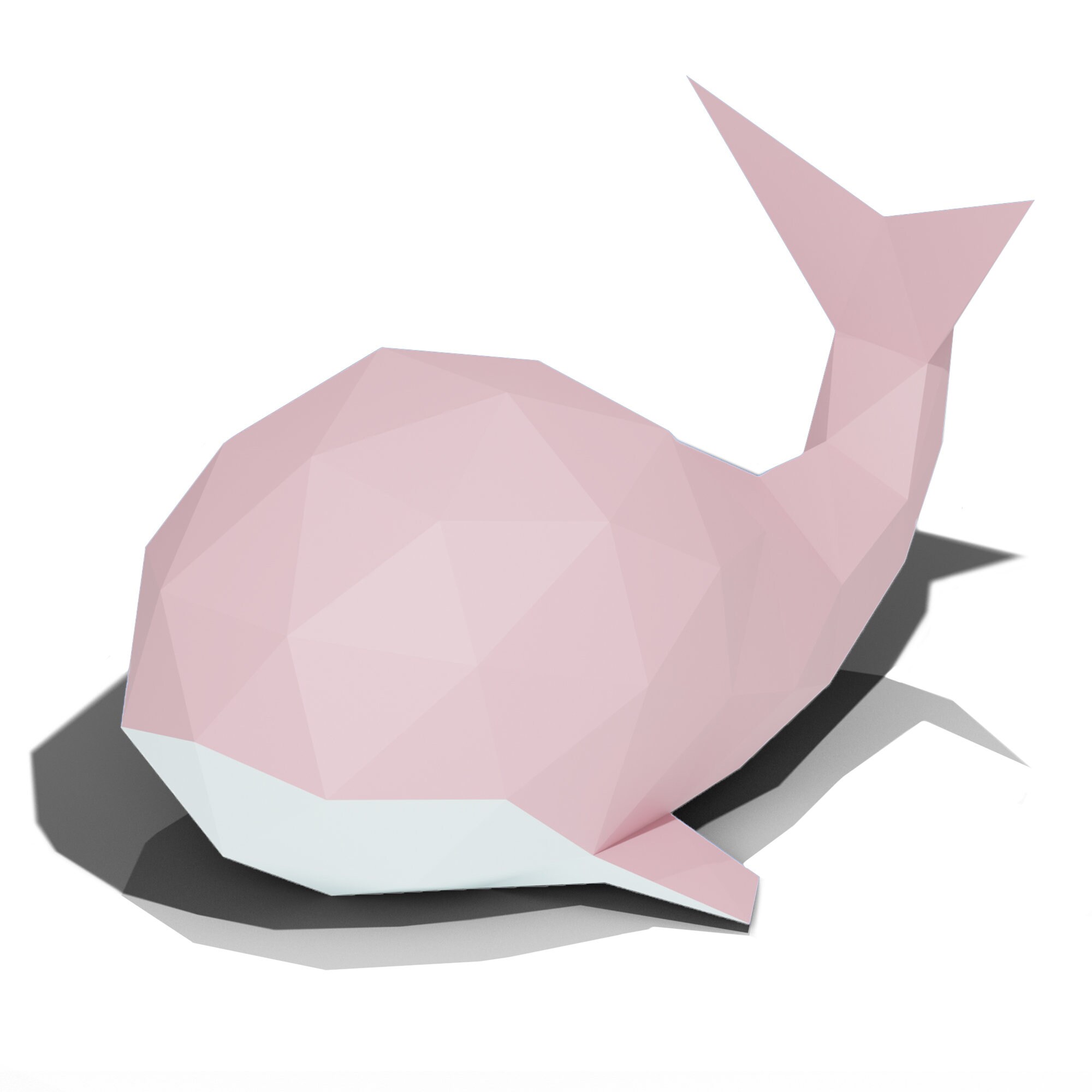 Whale 3D Papercraft || DIY Paper Sculpture || Paper Model Pattern || Do ...