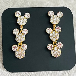 Disney Rhinestone Earrings