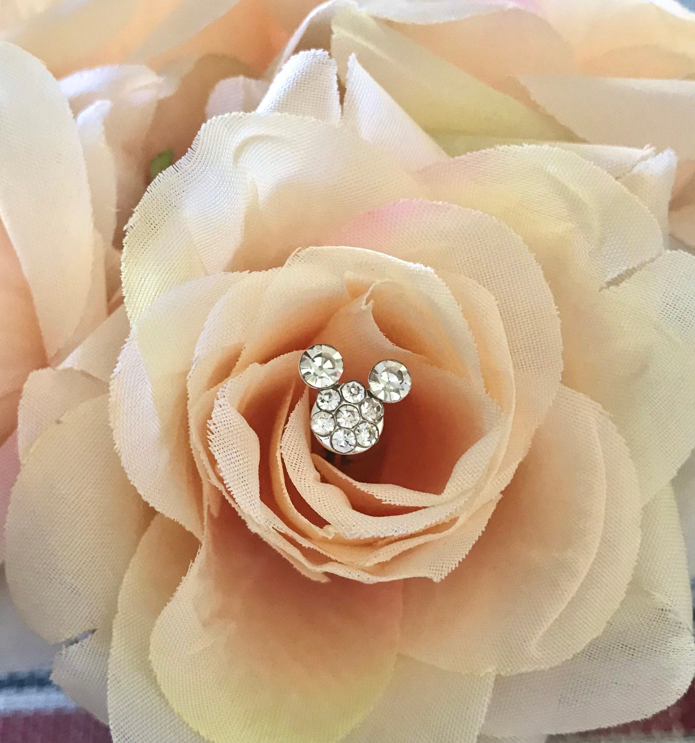Rhinestone store bouquet pins