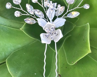 Versteckte Tink Haarnadel, Geschenk für Brautjungfer, Hochzeit Haarnadel, Disney Blumenmädchen, Disney Braut Haarnadel, Disney Haarspange, Tinker Bell Haar