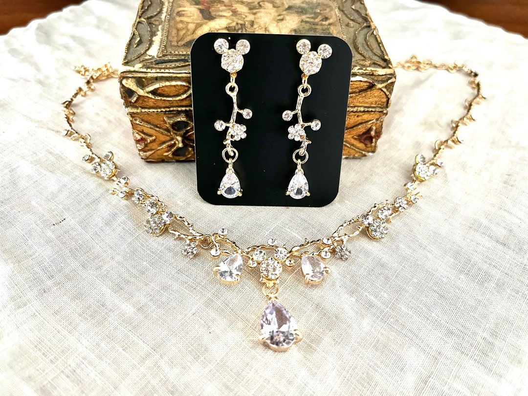 Disney Fantasia, Disney Wedding Jewelry Set Etsy