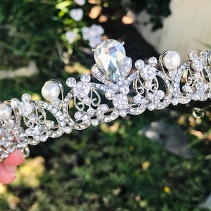 Disney Bride Tiara, Hidden Mickey Tiara, Disney Tiara, Disney Wedding Tiara, Fairytale Tiara, Silver Disney Tiara