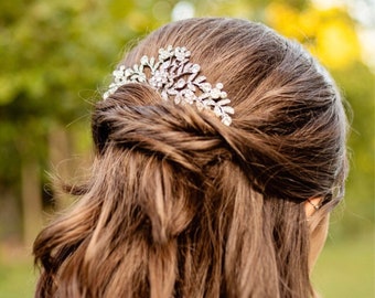 Disney Hochzeit Haarkamm, Silber Haarkamm, Disney Hochzeit Haarkamm