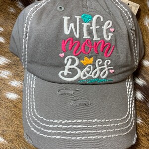 Inspirational Mom Baseball Caps image 7