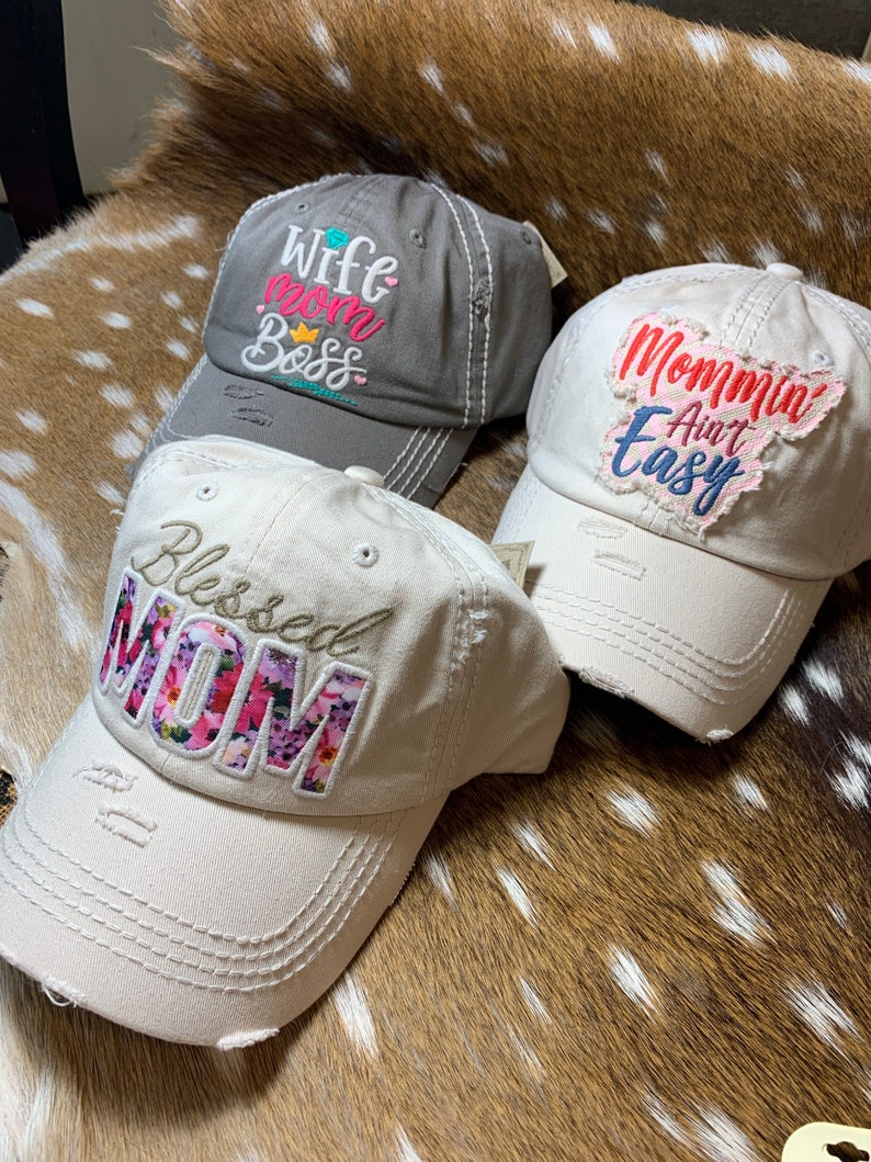 Inspirational Mom Baseball Caps image 2