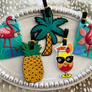 Eye Catching Luggage Tags, Rubber Tags