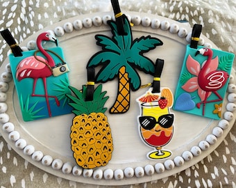 Eye Catching Luggage Tags, Rubber Tags