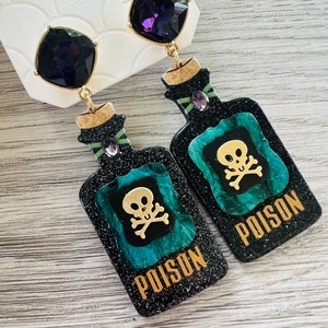 Fabulous Poison Potion Earrings