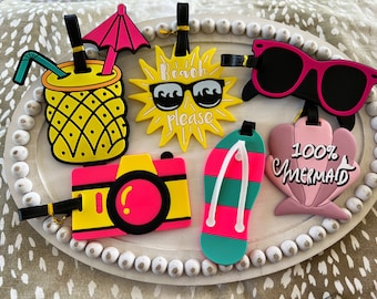 Fun Luggage Tags for your Trips! Spot your luggage easily.