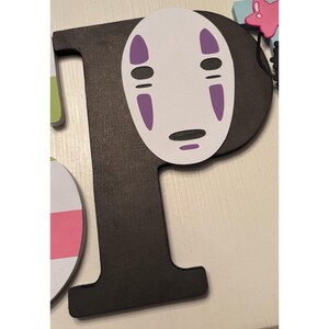 Custom Studio G Name Letters: Cartoon Theme Decor Bild 8