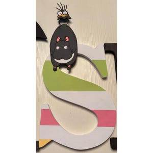 Custom Studio G Name Letters: Cartoon Theme Decor Bild 7