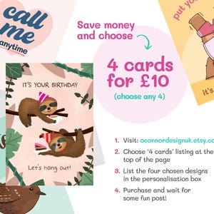 Funny 10th Tin Anniversary Card For Husband, Wife | Tin Wedding Gift | 10 Years Married bild 7
