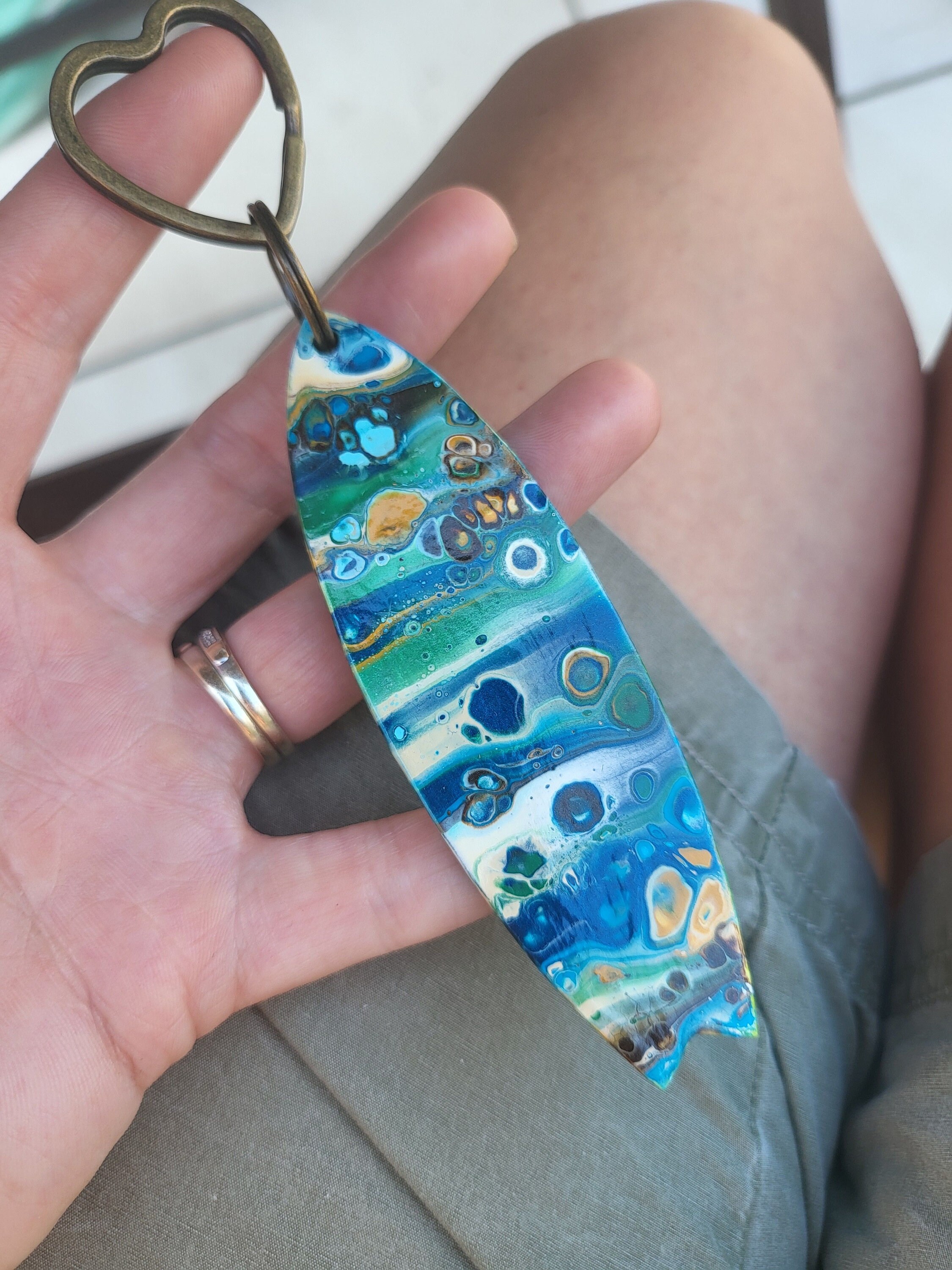 Surfboard Keychains Surfboard Gift Miniature Piece of Art Etsy UK
