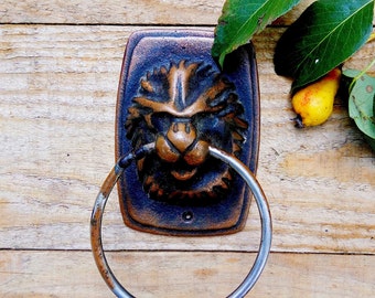 Vintage Brass Door Handle - Elegant Home Decor - Old World Charm for Your Home - Entrance door knob - Rustic metal door knobs