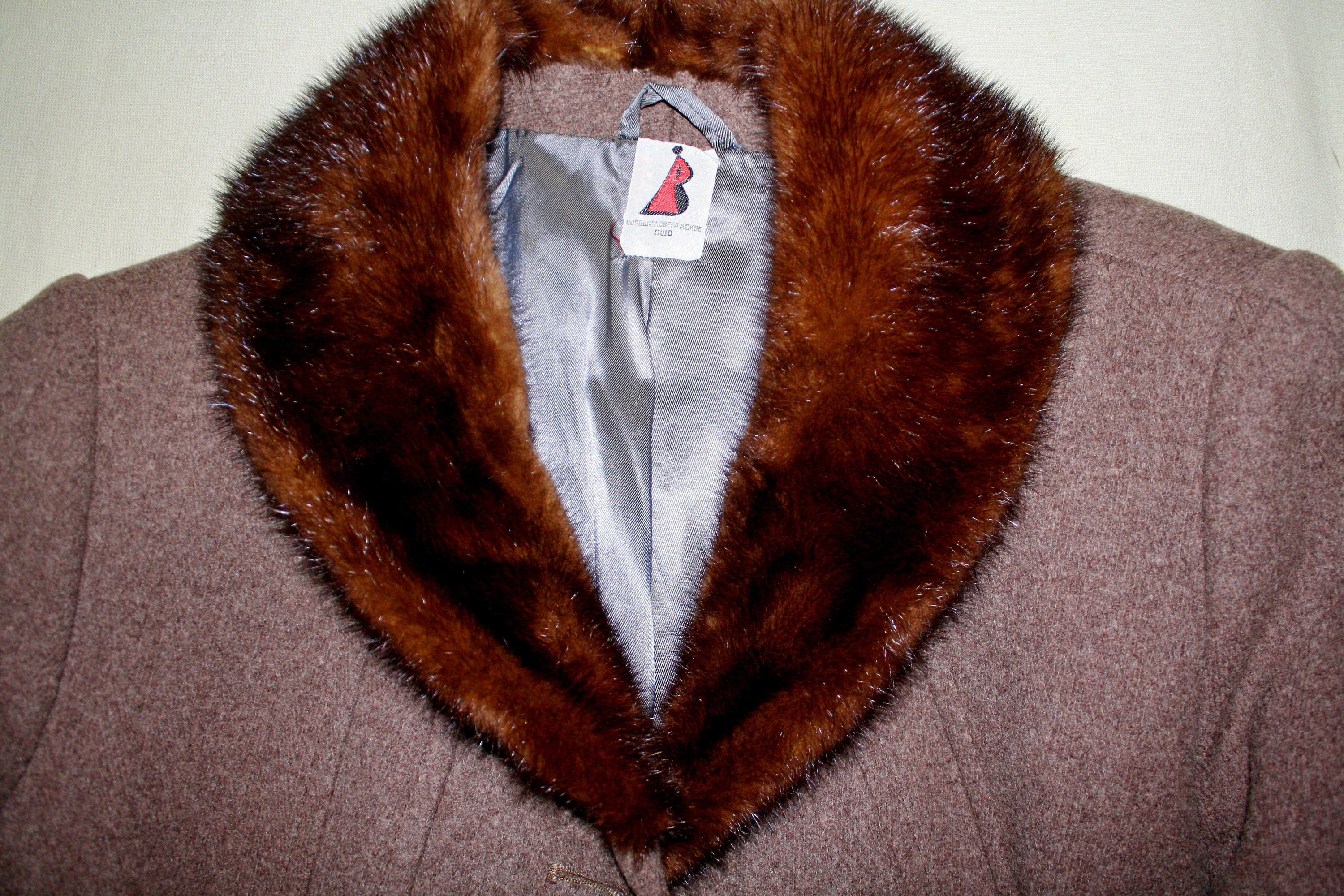 cappuccino fluffy jacket