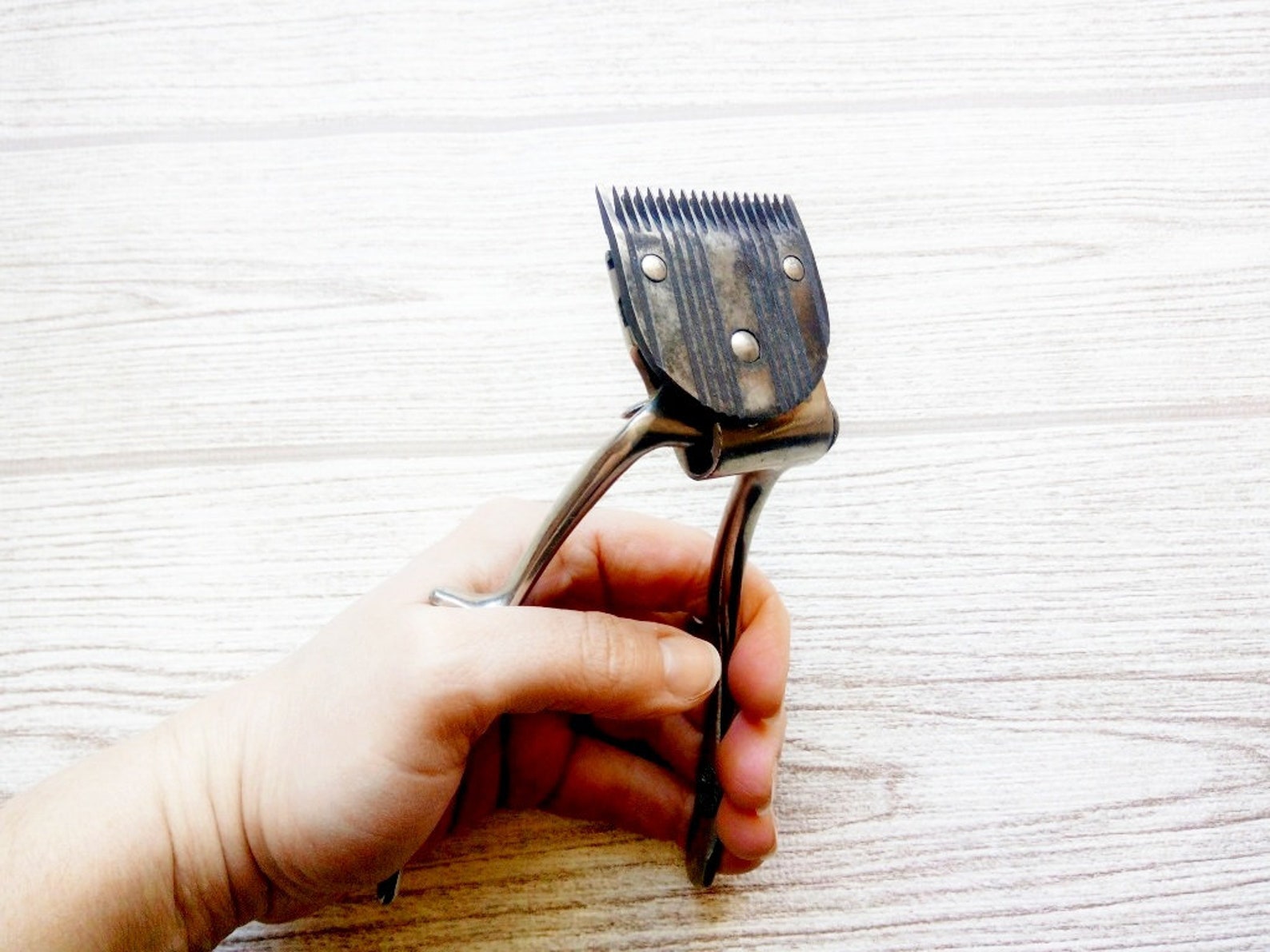 Vintage hair trimmer Old haircut trimmer Manual haircut Etsy