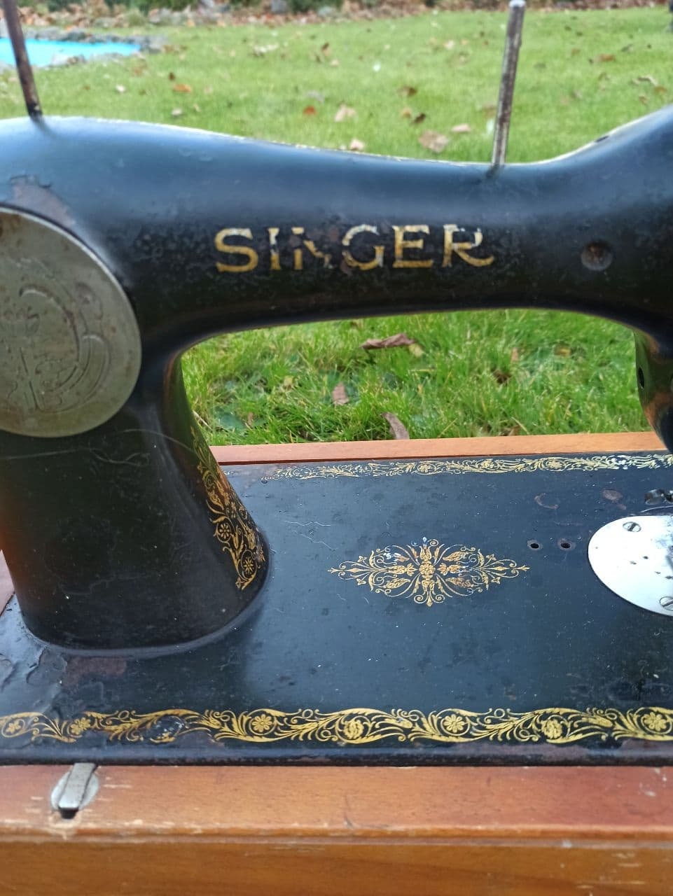 1960年代製シンガー手回しミシン：修復済みヴィンテージ装飾品 - Etsy 日本