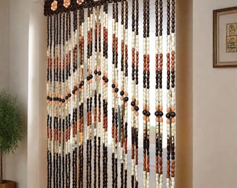 Cortinas de puerta estilo Boho - Puerta de cortina de cuentas - Madre de regalo - Regalo de bienvenida primer hogar