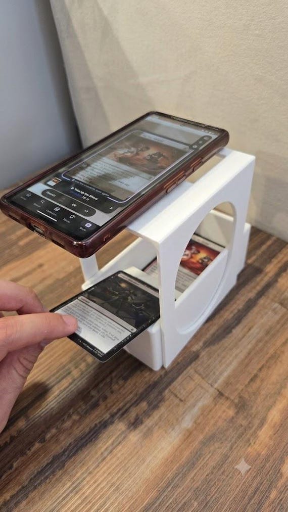 TCG Card Scanner - Phone Holder (3D Printed)