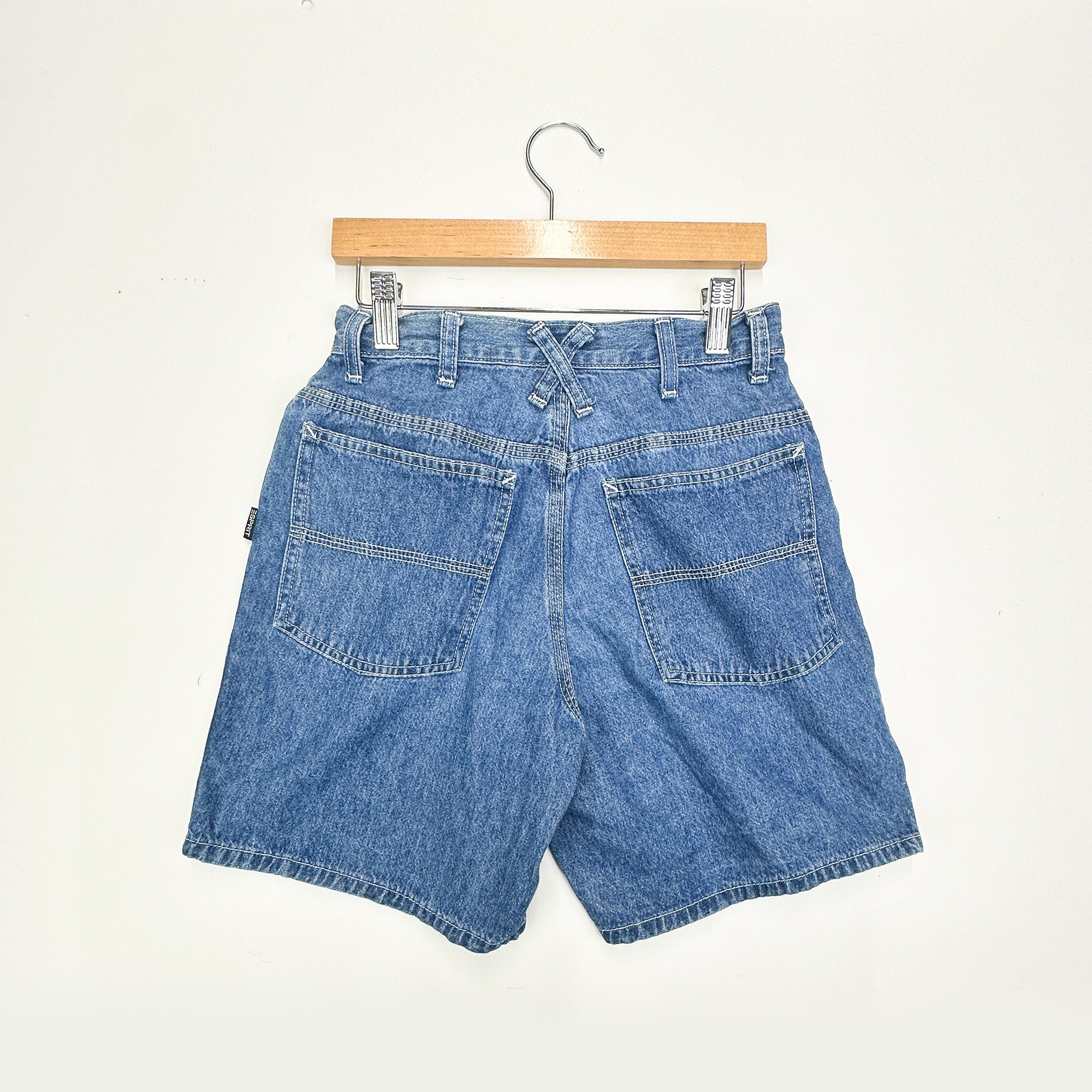Vintage Esprit Baggy Denim Shorts Size 8-9yr - Etsy