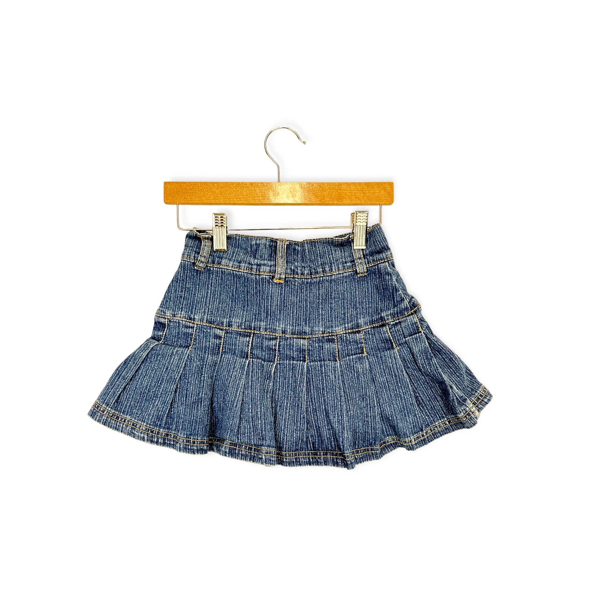 Denim tennis skirt discount