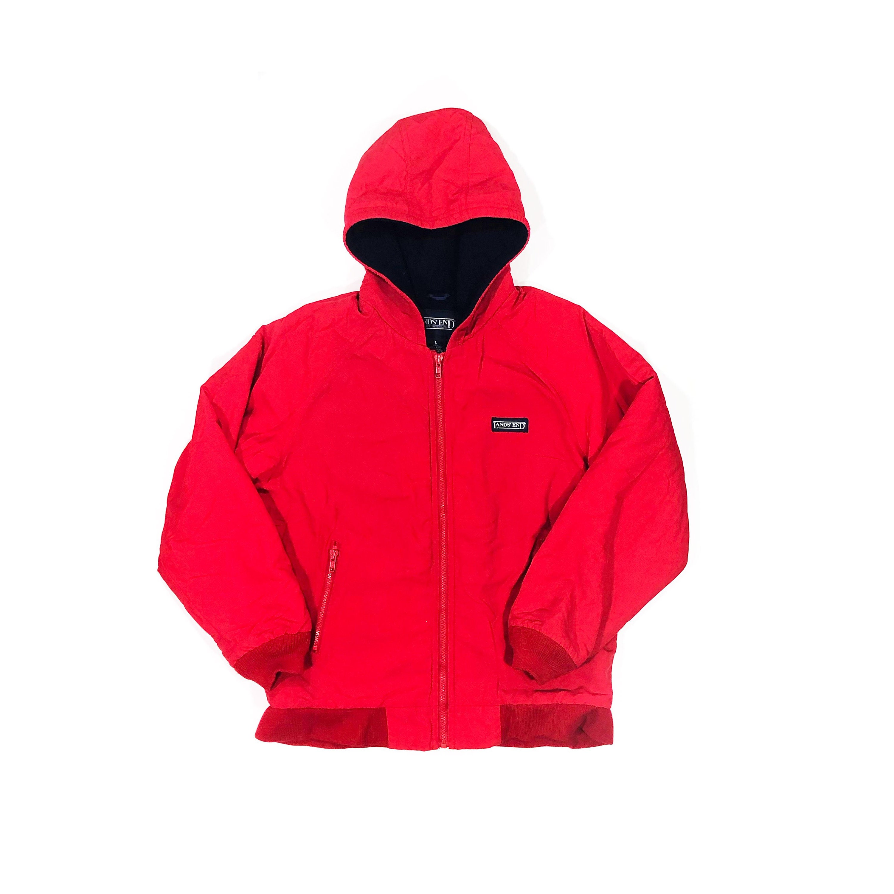 lands end fleece lined jacket