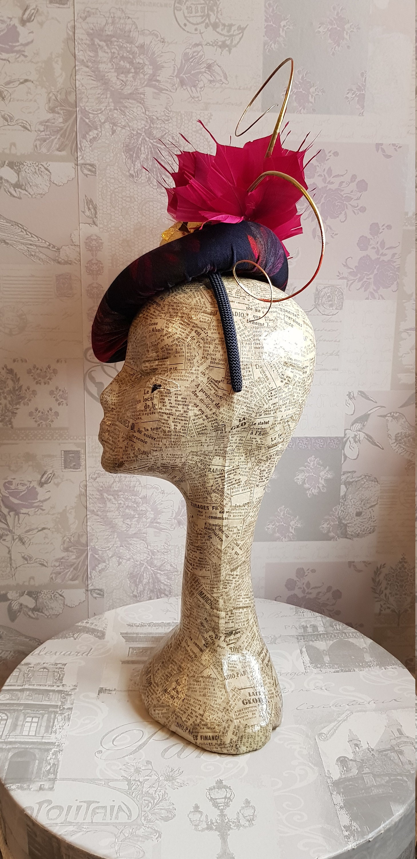 Headpiece, Fascinator, Photo Prop OS Fascinators | Various Styles & Colors – Tia Maria Wigs main image 2