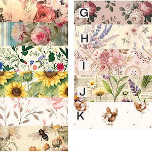 DMC Floral Wood Embroidery Floss Organizer: 4-Drawer Storage Cabinet Foam Inserts image 2