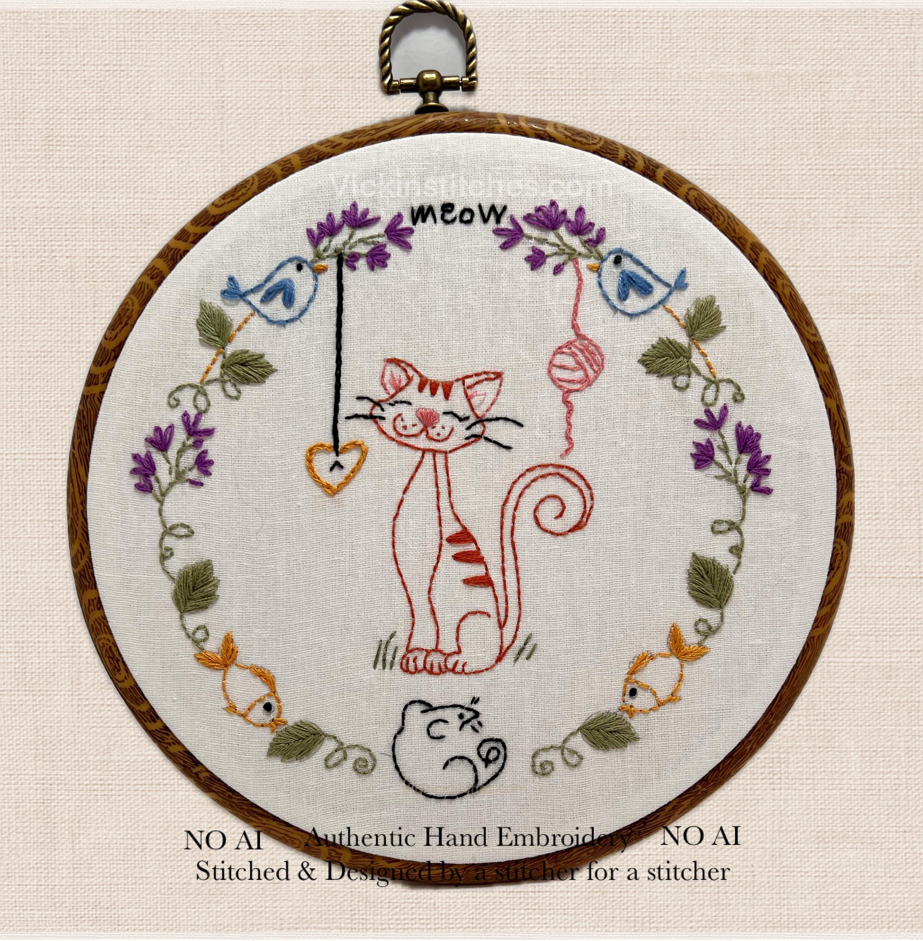 Crewel Embroidery Kits Vintage