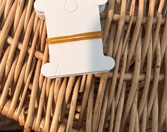 200 Cardboard Embroidery Floss Bobbins: Thread Storage