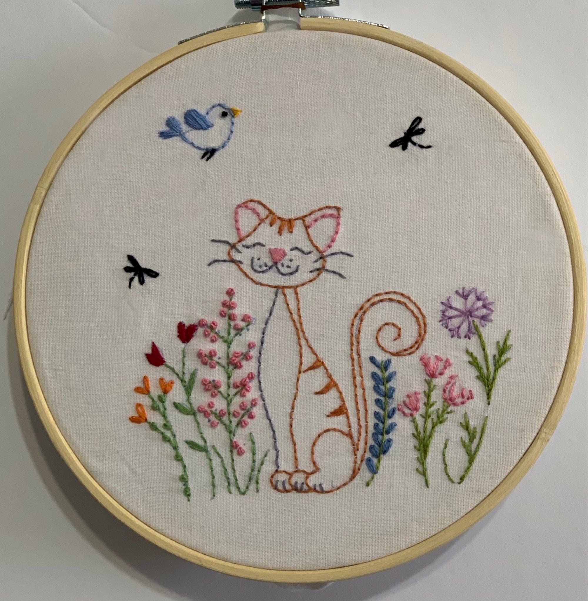 Cat Embroidery Design Patterns Kitty Embroidery Digital - Etsy