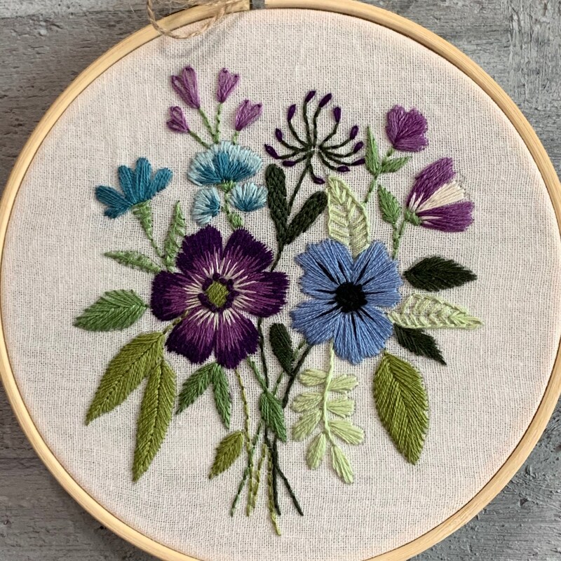 Picture of Embroidery Wall Decor - Etsy
