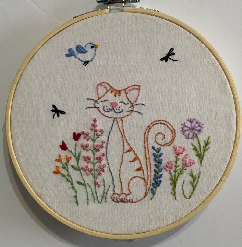 Pattern Hand Embroidery Design PDF Instant Download Printable Etsy