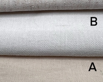 Embroidery Fabric | Linen Cotton Blend, Sewing & Craft Supply
