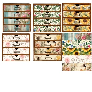 This beautiful storage box comes in 6 different styles