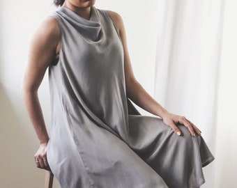 Fae Dress // Summer Dress / High Low Hem / Hidden Pockets