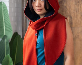 Wanderer Hood - Wool Version // Scarf / Shawl / Hood